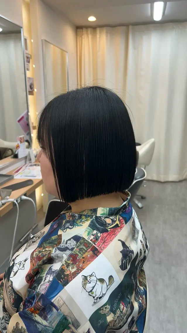 ショート ボブ 池田 咲希のヘアスタイル