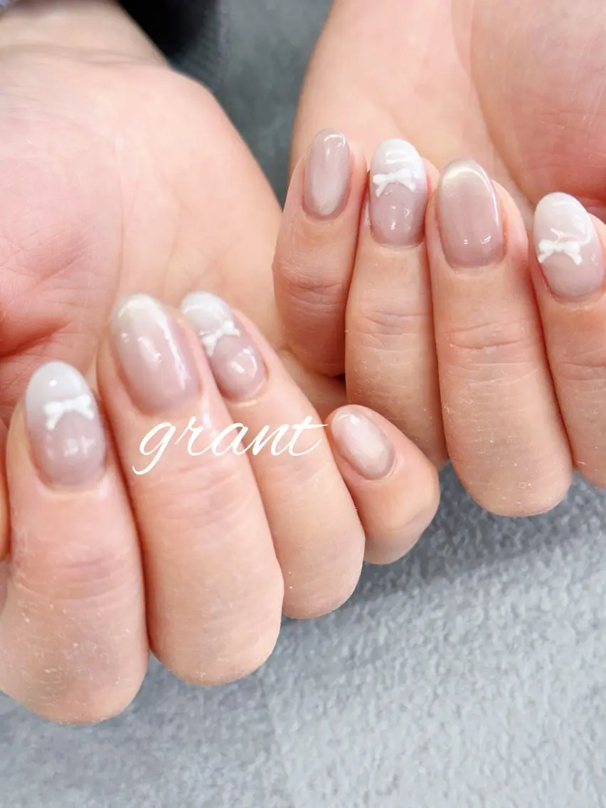 ネイル マグネットネイル シンプルネイル ハンドネイル nailsalon grantのネイルデザイン