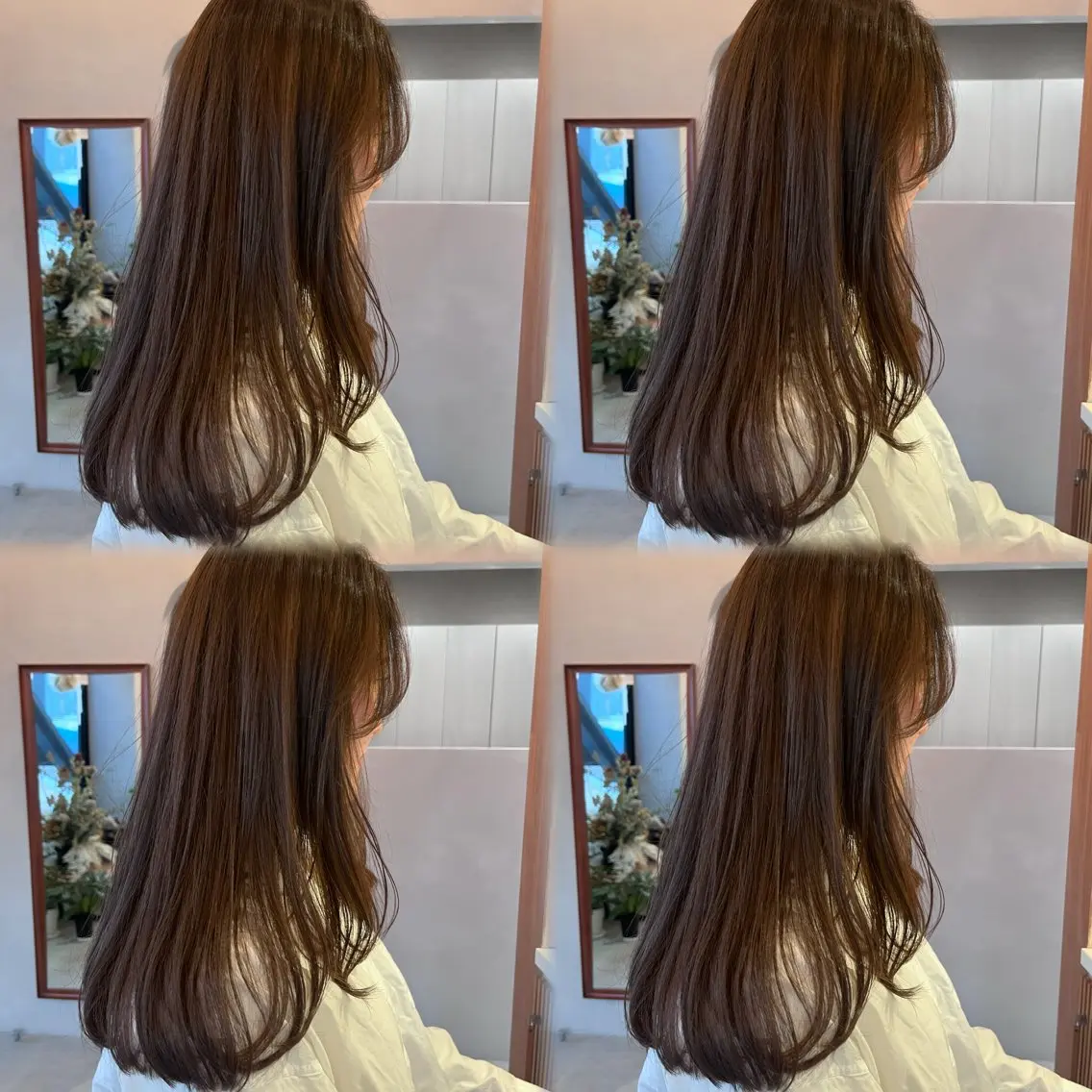 ロング レイヤーくびれヘア アレンジmanakaのヘアスタイル