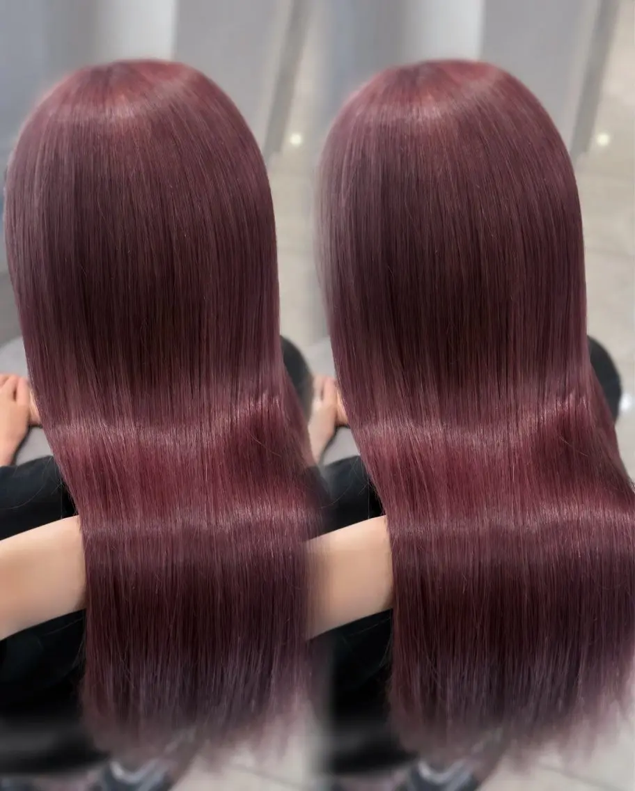 ロング レイヤー/ハイトーン 🤍reina🤍のヘアスタイル