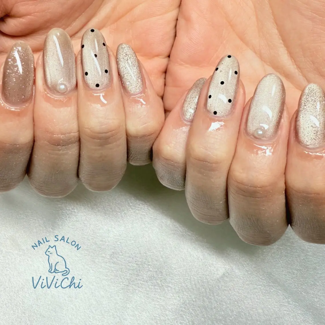 ネイル ハンドネイル ViViChi 梨帆のネイルデザイン