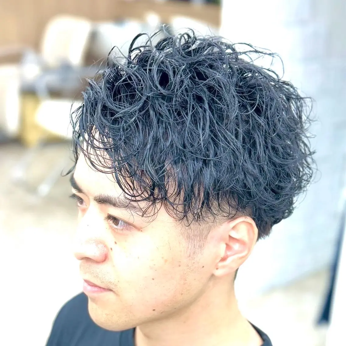 パーマ メンズ 🎩刈り上げ特化🎩 渡邉太耀のヘアスタイル