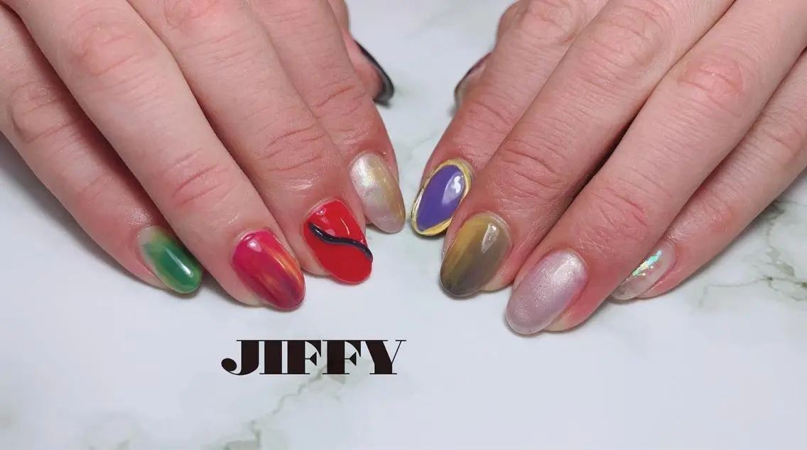 ネイル ニュアンスネイル JIFFY nailstudioのネイルデザイン