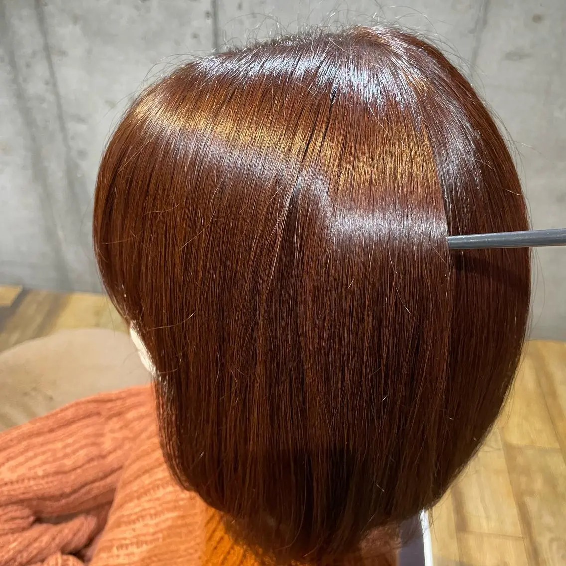 ショート カラー ブラウンカラー 大 場のヘアスタイル