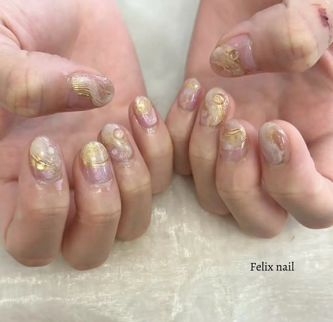 ネイル ハンドネイル Felixnail  🌷武蔵小杉店のネイルデザイン