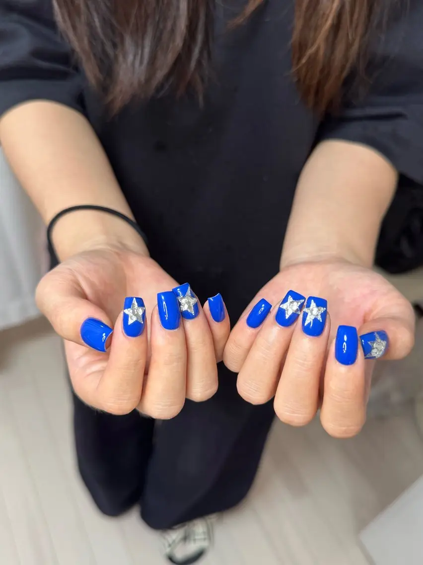 ネイル アートネイル オーロラネイル チークネイル フレンチネイル ガラスフレンチ ハンドネイル 🎀🎀YooLi Nail Salonのネイルデザイン
