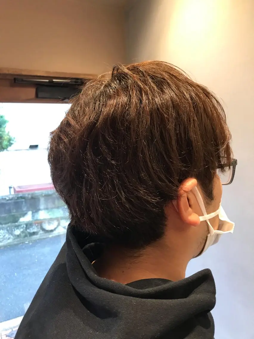 カット➕ワンカラーベージュの写真