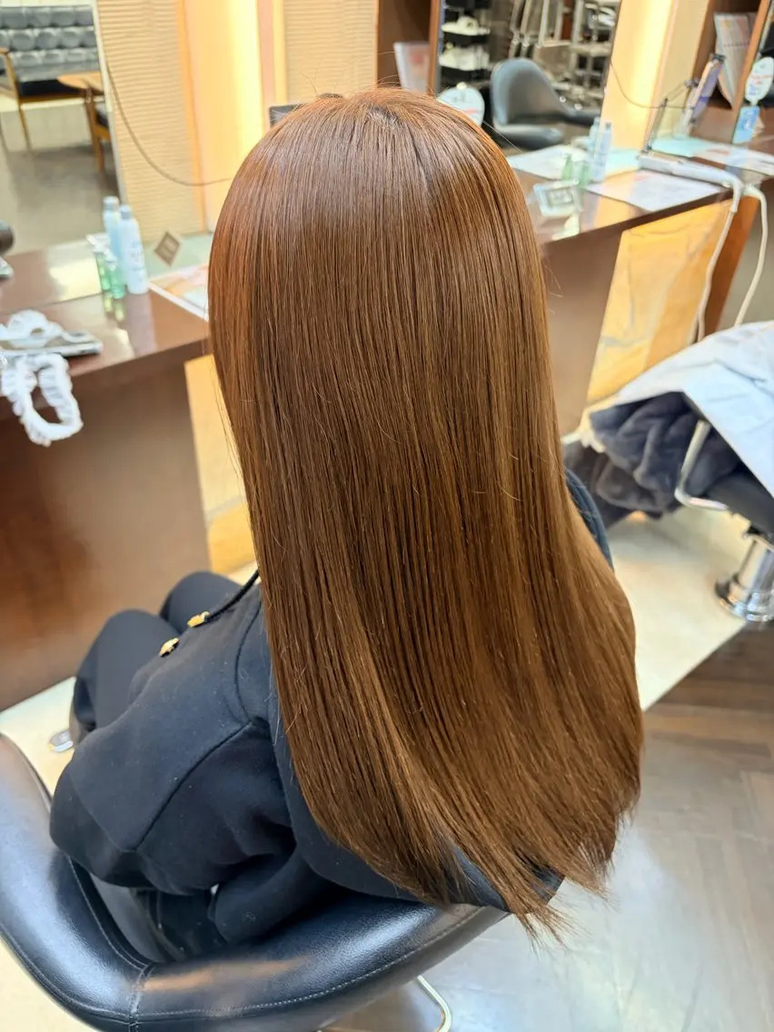 ロング クボタ ホノカのヘアスタイル