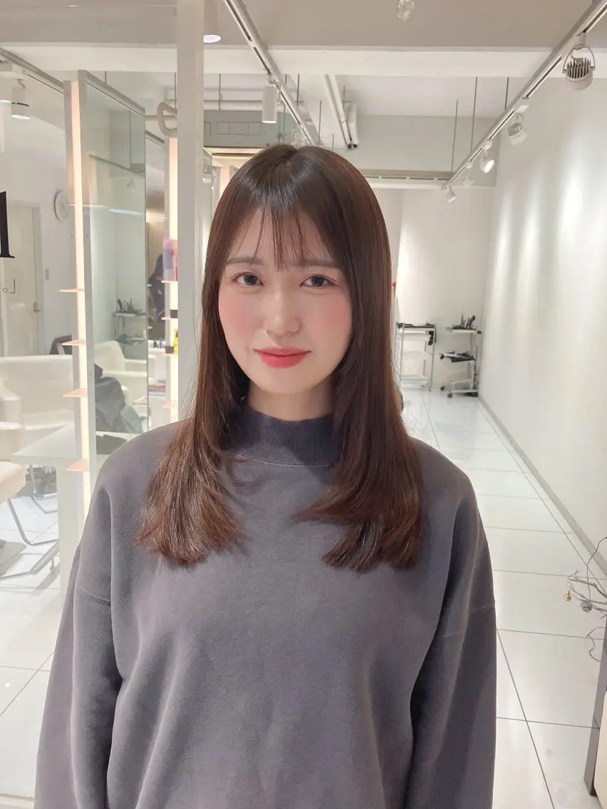 【髪を育てるケアカット】似合わせカット+TOKIO髪質改善トリートメント🌿の写真