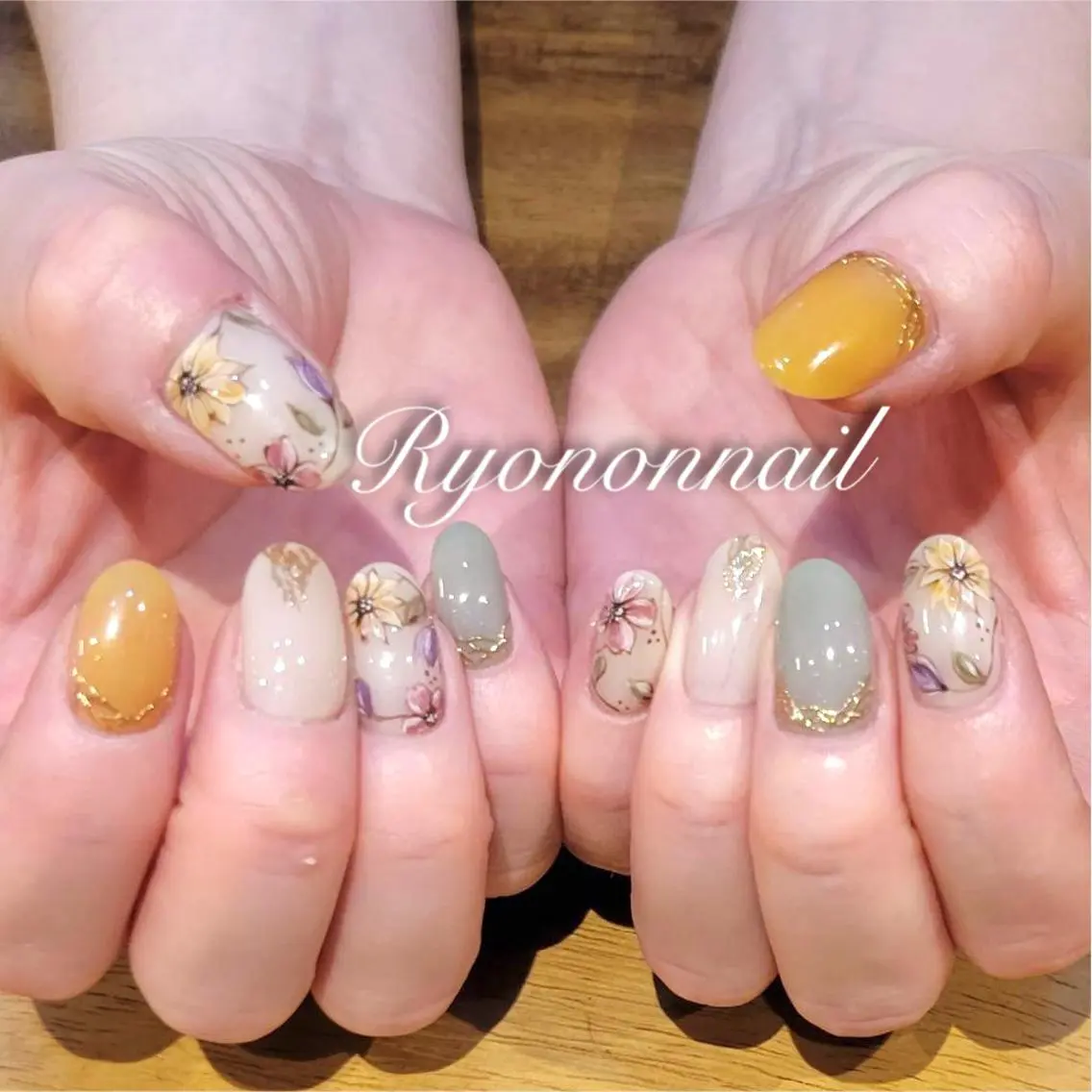 ネイル Ryononnail 上谷典子のネイルデザイン