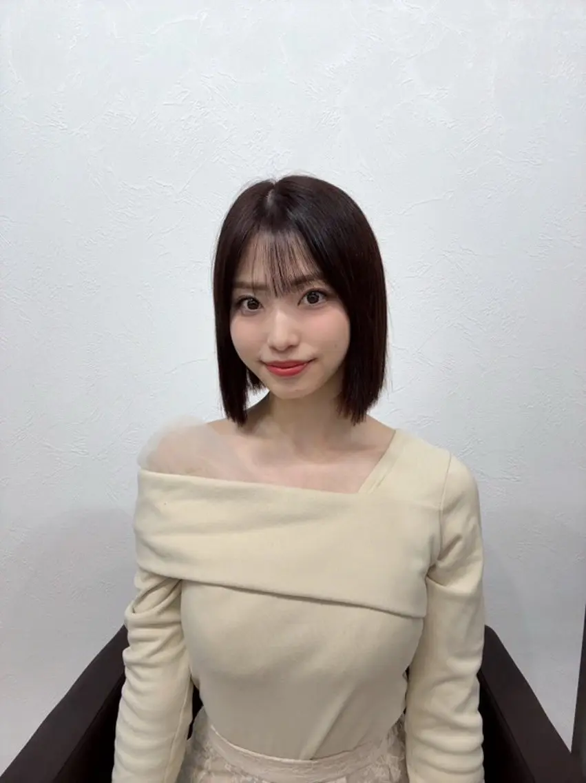 ショート 切りっぱなしボブ ボブ 韓国風ヘア 渡辺 皐志 Li's 布施のヘアスタイル