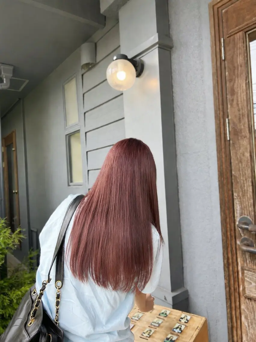 ロング カラー ブリーチ 透明感カラー ヘアカラー 透明感カラーリスト/ 似合わせ提案/みゆうのヘアスタイル