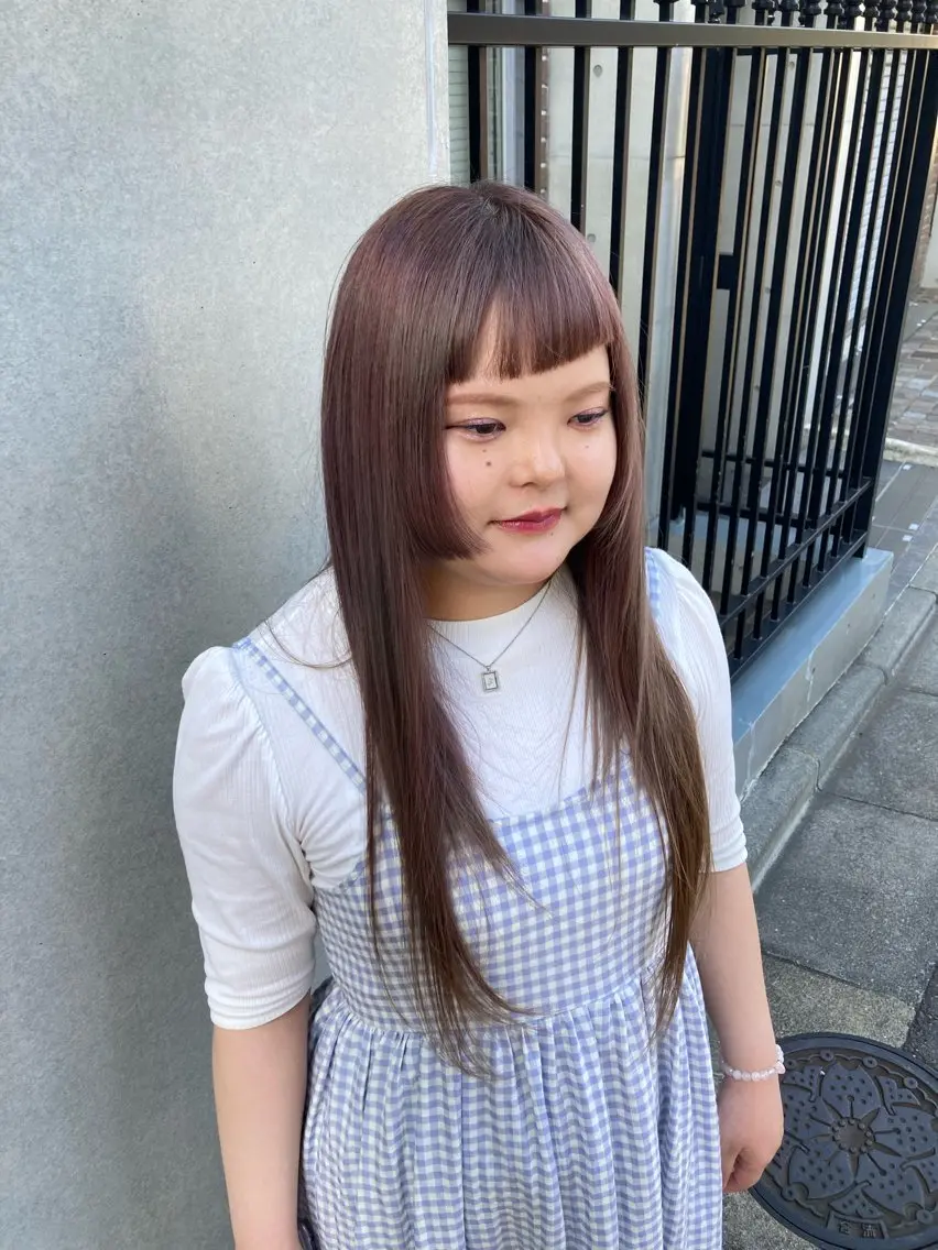 ロング 田牧 みゆきのヘアスタイル