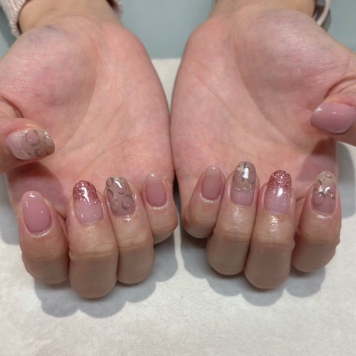 ネイル ニュアンスネイル 林 瑞希のネイルデザイン