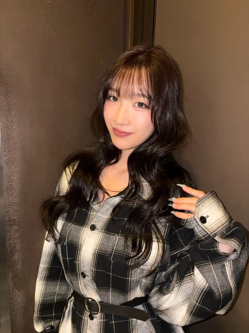 ロング ヘアカラー トリートメント glossyhair _MiMiのヘアスタイル