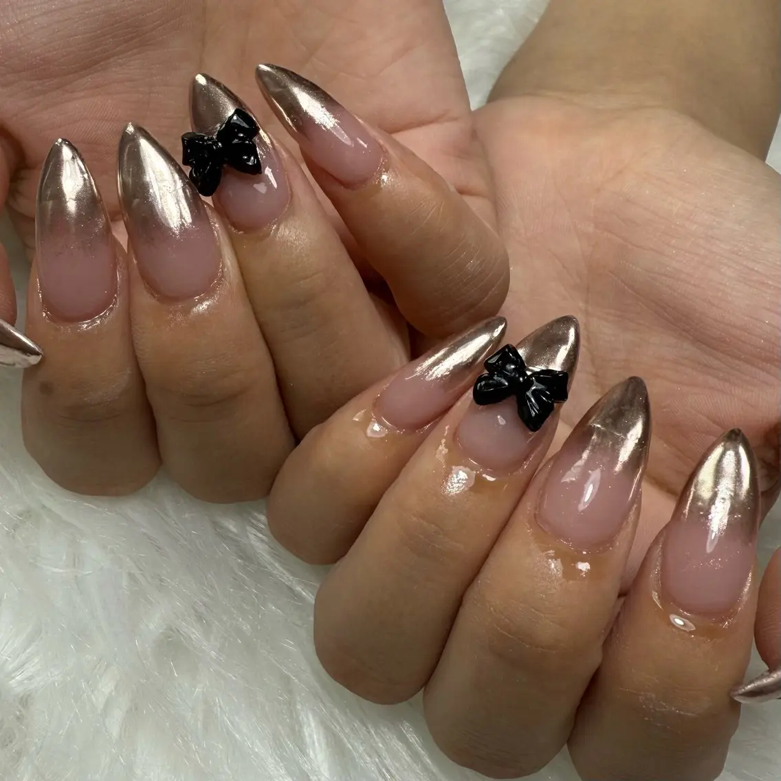 ネイル ミラーネイル ネイルチップ ハンドネイル L'ino nailのネイルデザイン