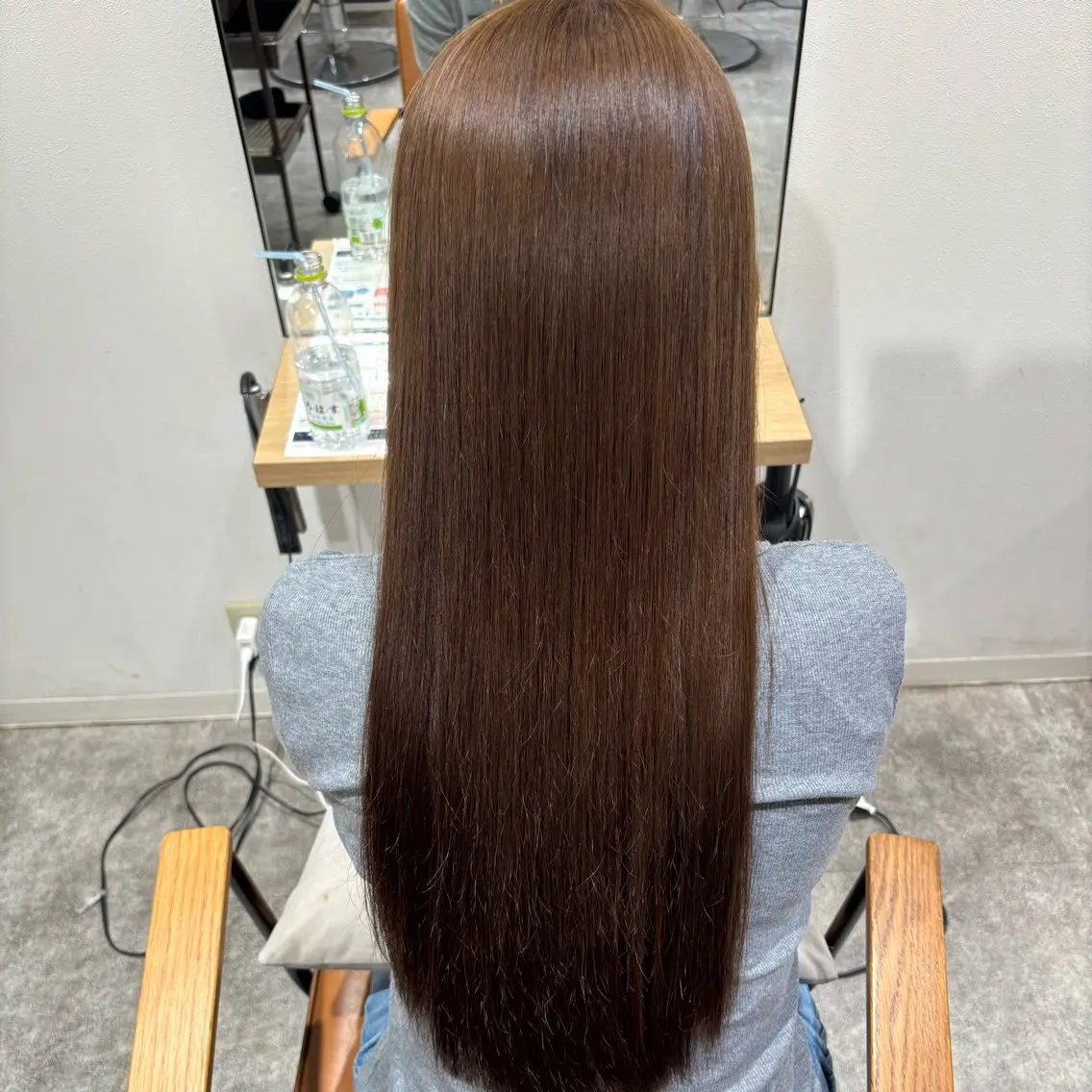 ロング カラー 加藤 歩未のヘアスタイル