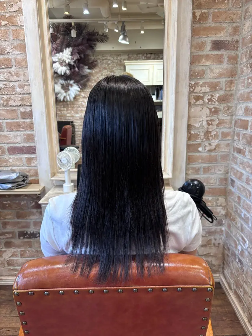 ミディアム カット ヘアカラー 田尾 凌雅のヘアスタイル