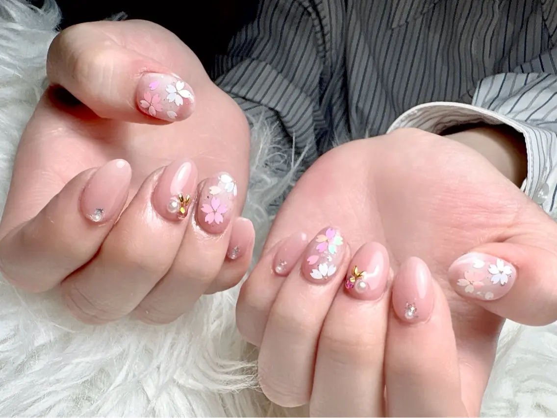 ネイル ハンドネイル ハンドケア Hi beauty 渋谷のネイルデザイン