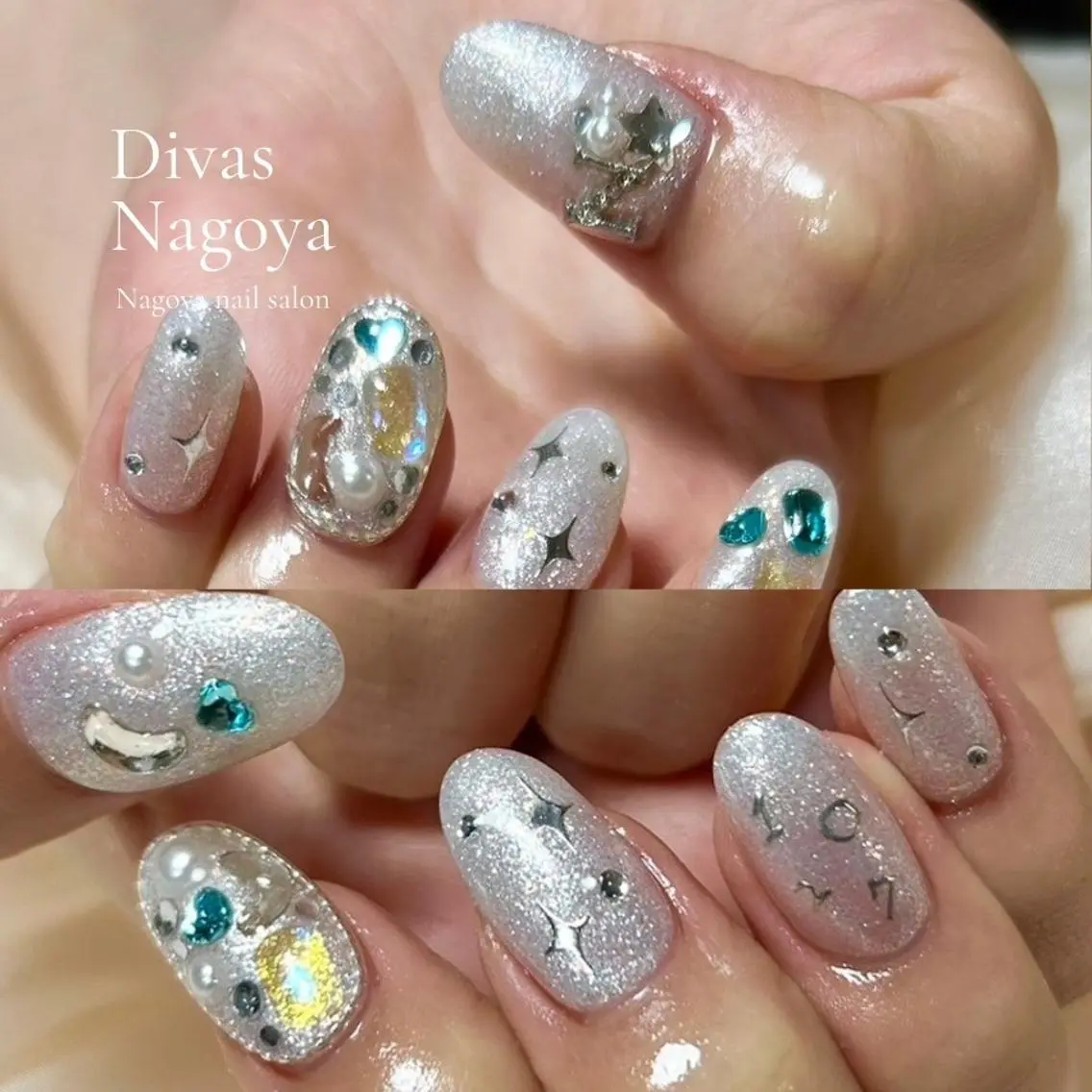 ネイル アートネイル 韓国ネイル マットネイル ミラーネイル ニュアンスネイル 💕D.d nail Hideyo🌸のネイルデザイン