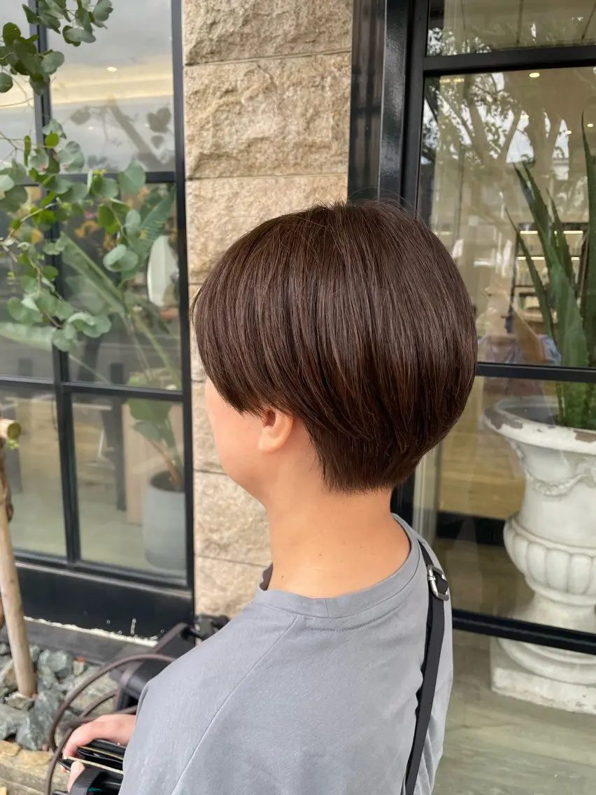 ショート 田中 あかりのヘアスタイル