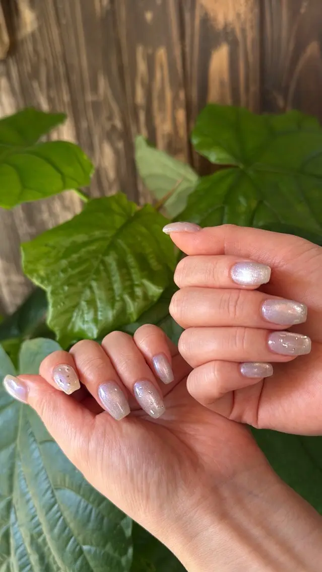 ネイル フラッシュネイル フラッシュマグ フットネイル フレンチネイル 韓国ネイル ハンドネイル SAKU nail 作島茜のネイルデザイン