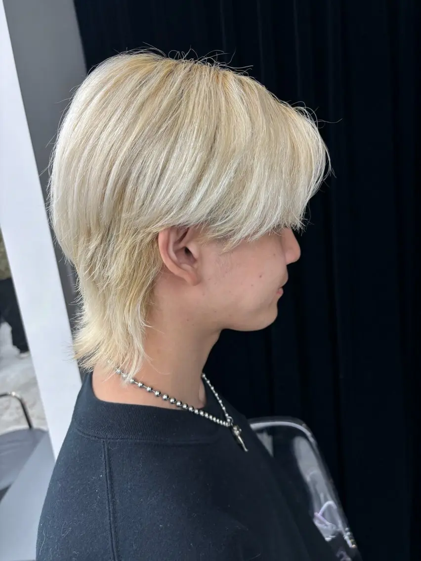 ダブルブリーチ】カット+ケアブリーチ2回+カラー ¥28060の写真