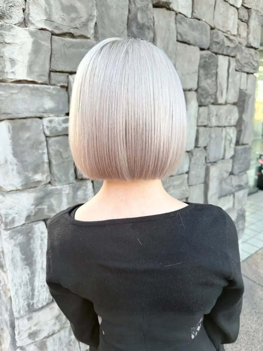 ミディアム カラー ヘアカラー 鈴木 ねねのヘアスタイル