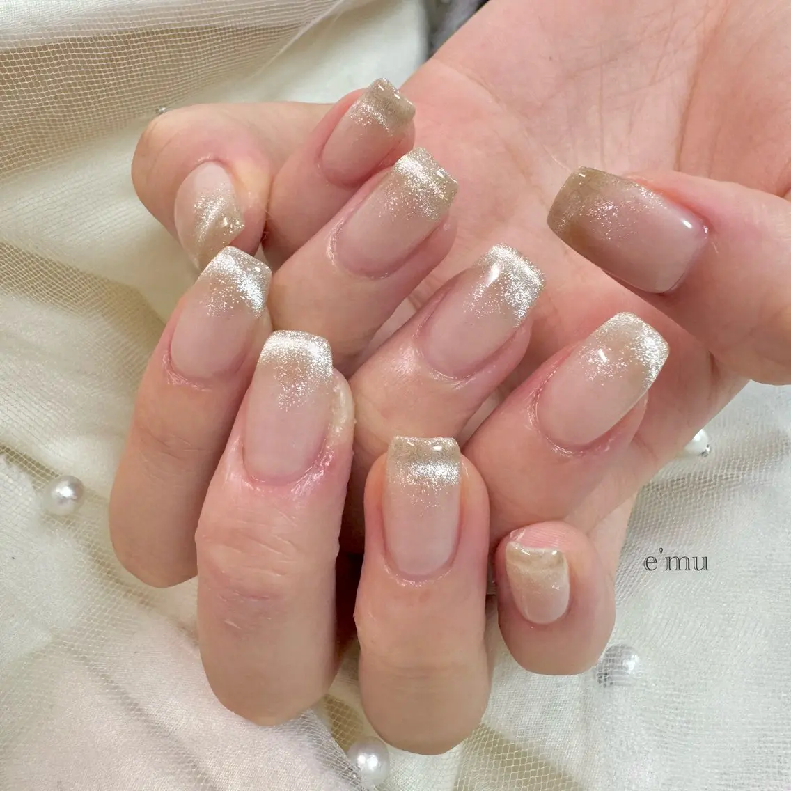 ネイル マグネットネイル ハンドネイル nail salon e'mu💐のネイルデザイン
