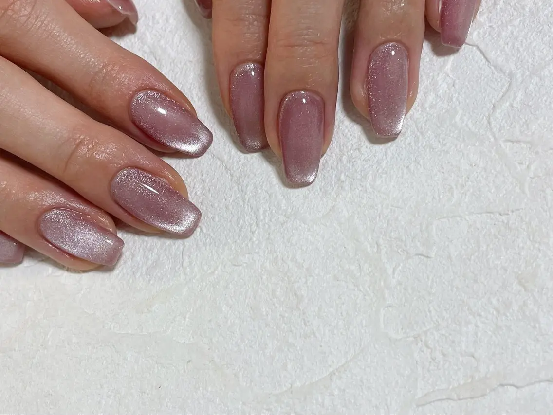 ネイル オーロラネイル フラワーネイル フットネイル フレンチネイル ジェルネイル ハンドネイル kiki nail たまプラーザのネイルデザイン