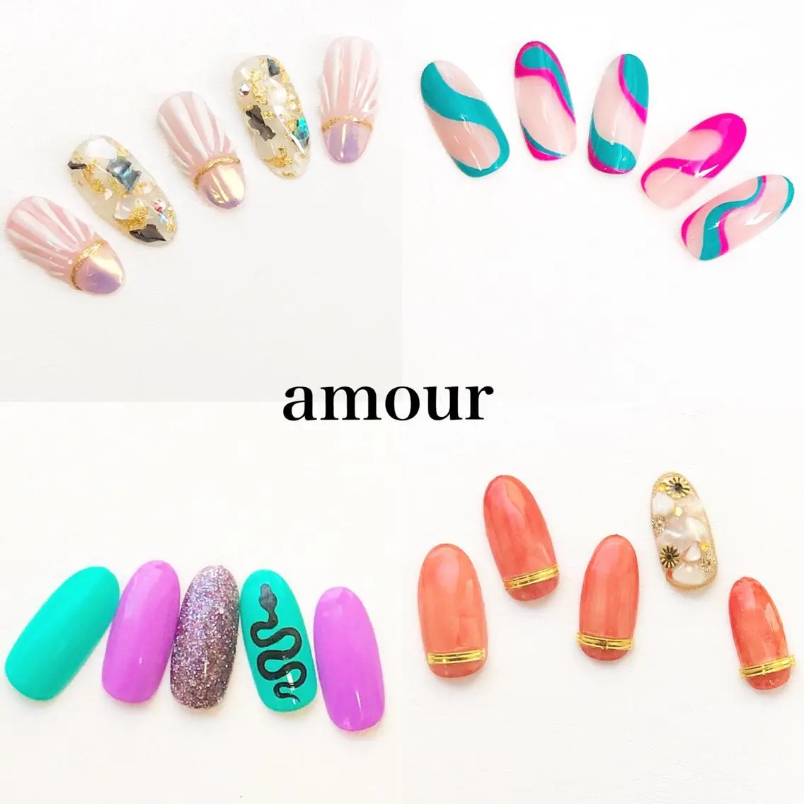 ネイル amour 川崎店のネイルデザイン