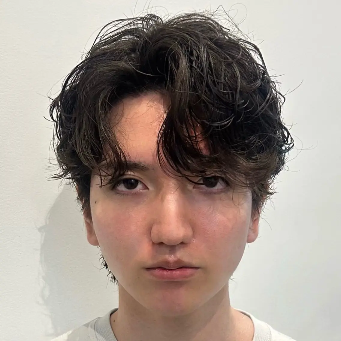 パーマ メンズ ハイトーン♡ のぐちまおのヘアスタイル