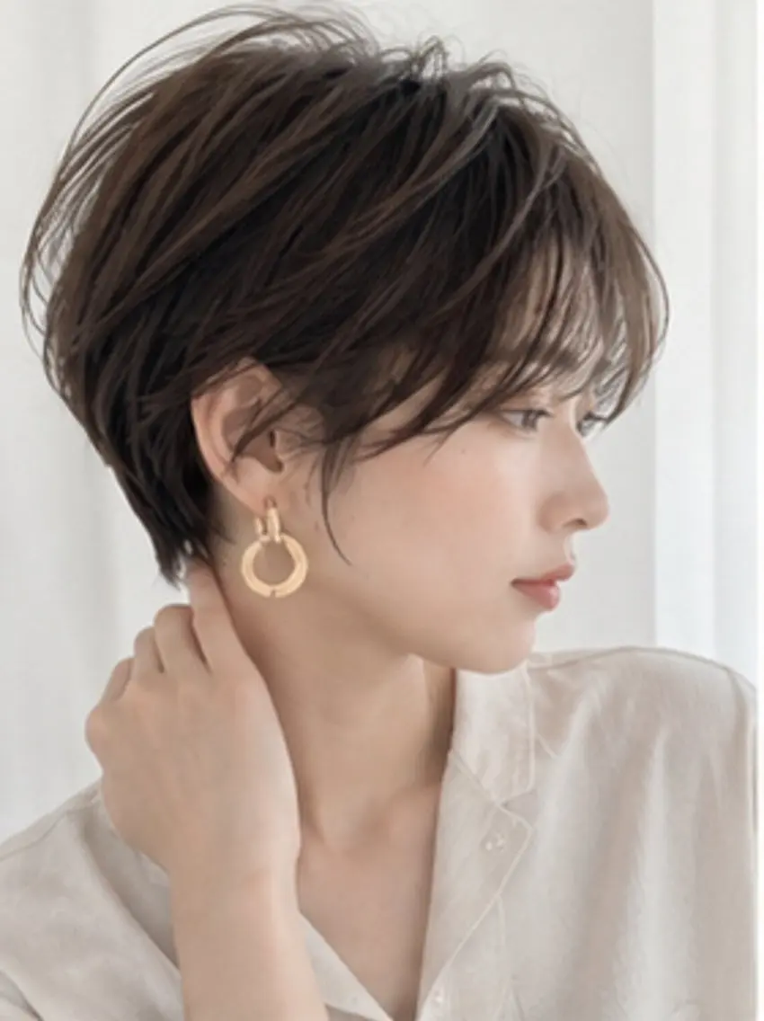 ショート 無料募集/ ショートカット 日向のヘアスタイル