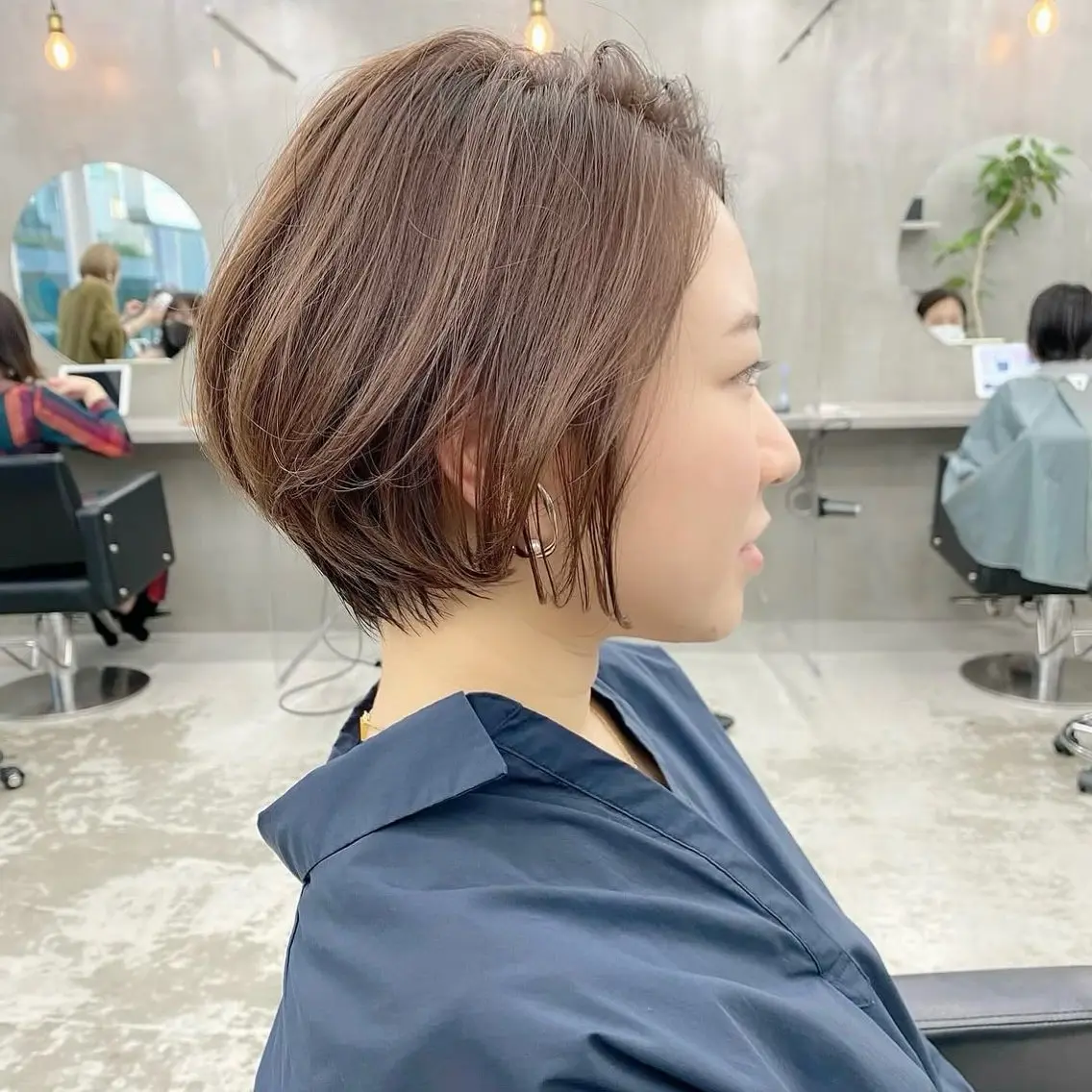 ショート カラー カット ヘアカラー おぐらみゆう 🍎ボブ/ショートのヘアスタイル