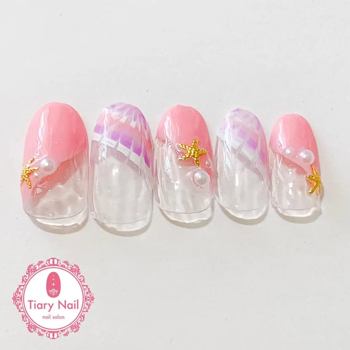ネイル tiarynail K K🐼のネイルデザイン