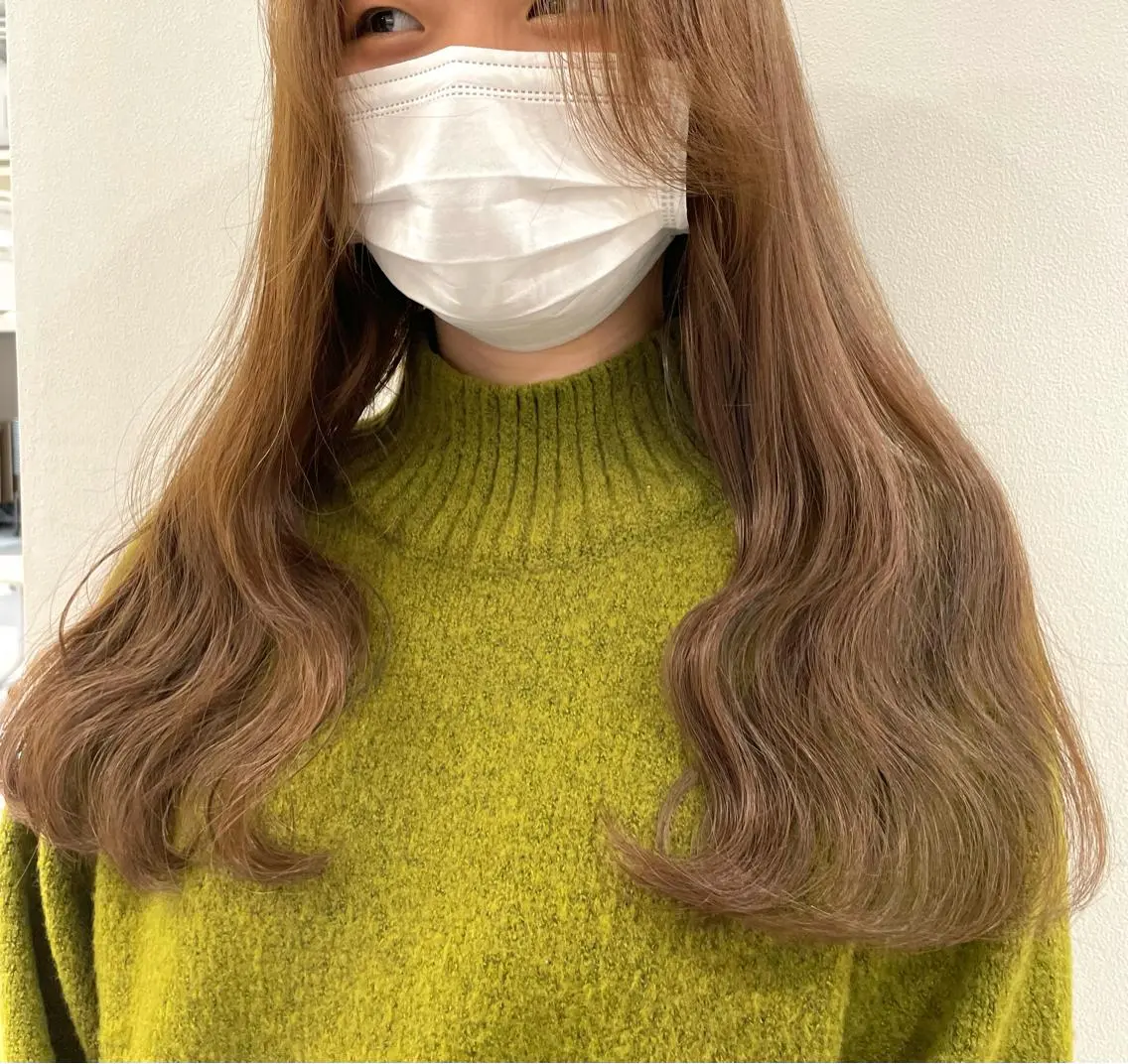 【人気No.🥇】💫🪽カット+ブリーチなしダブルカラー+2step トリートメント🪽💫の写真