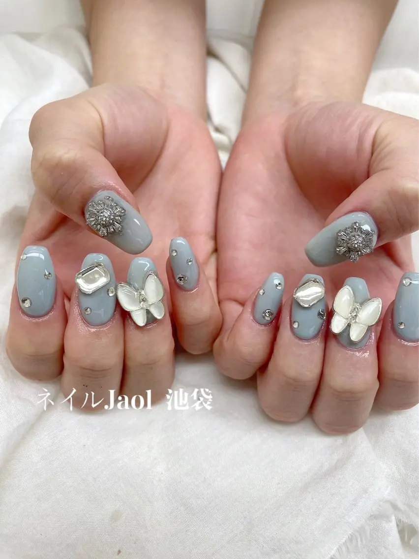 ロング ネイルJaol 池袋のネイルデザイン