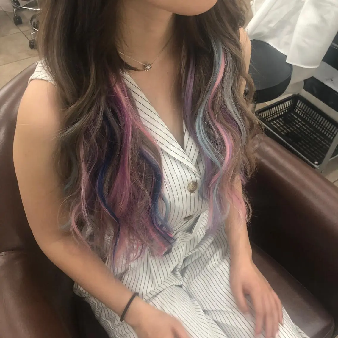 ミディアム ヘアアレンジ 🐥こ ま🐥のヘアスタイル