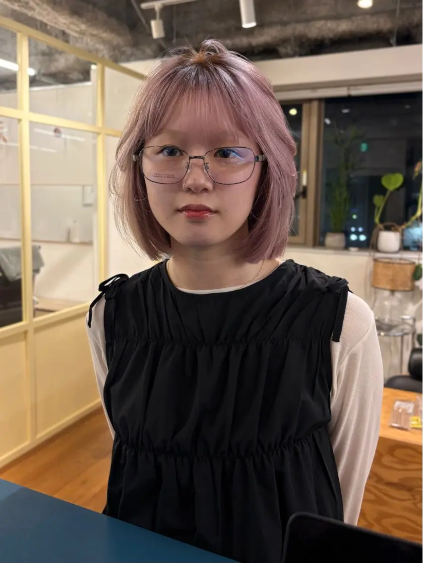 似合わせカットの写真