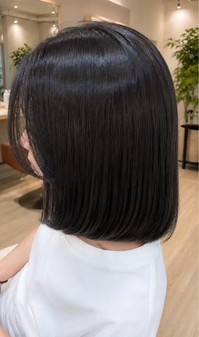 ミディアム 菊池 よしえのヘアスタイル