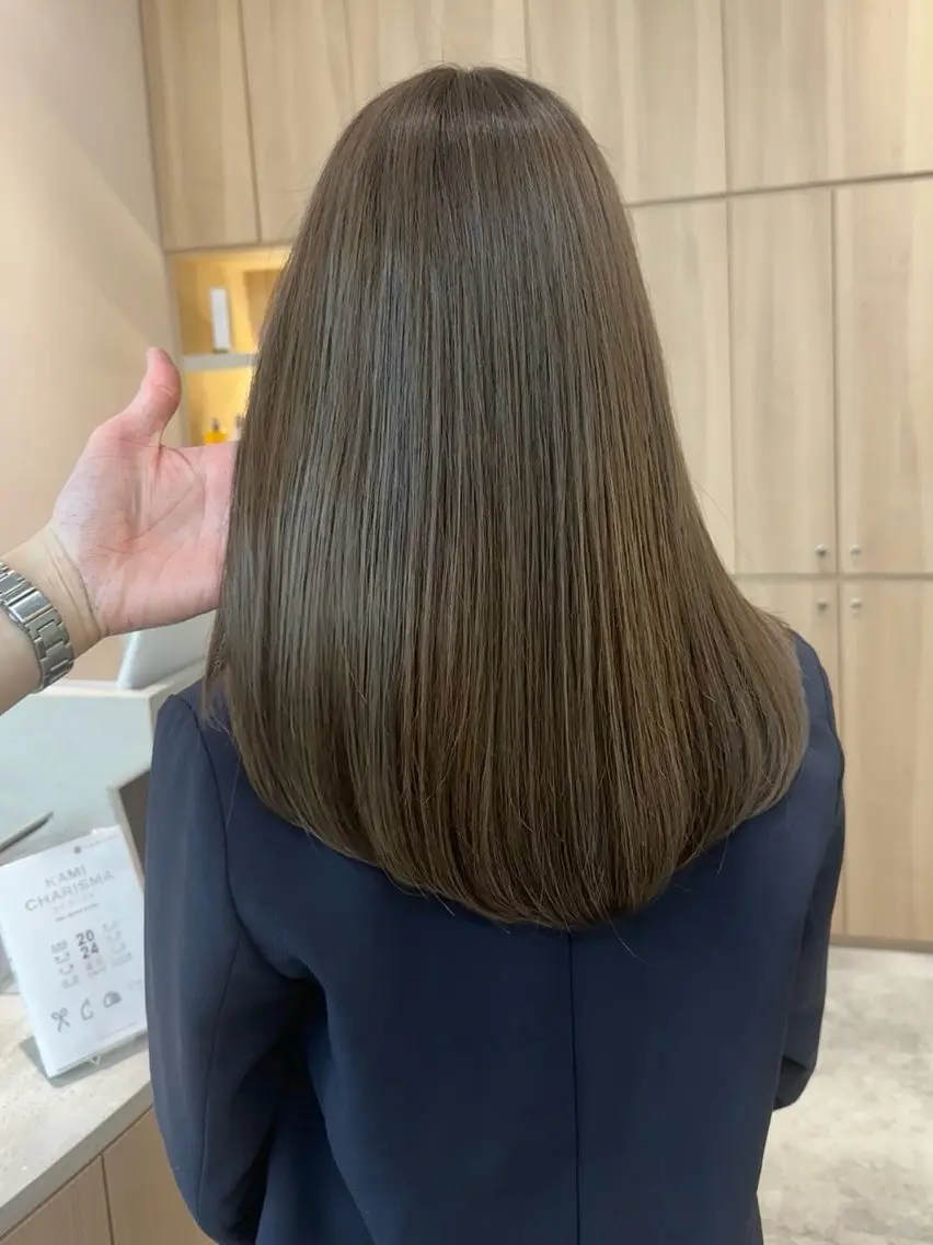 ロング カラー 北間 寛哉のヘアスタイル