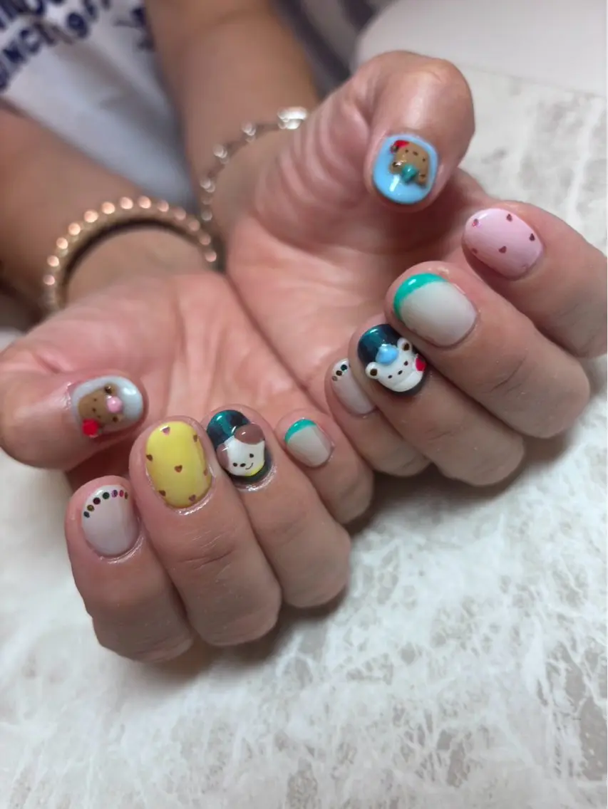 ネイル ハンドネイル Amelia* 神戸駅のマツエク・マツパデザイン