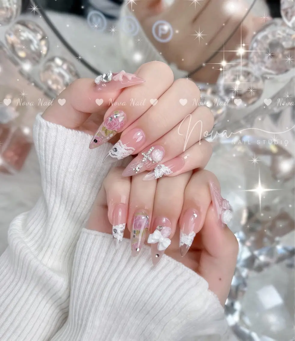 ネイル ハンドネイル ハンドケア Kitty Nail Novaのネイルデザイン