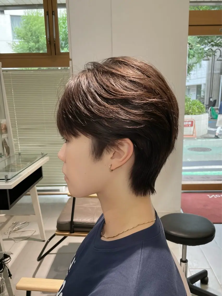 ショート パーマ メンズ カット パーマ メンズカット/ニュア ンスパーマkaitoのヘアスタイル