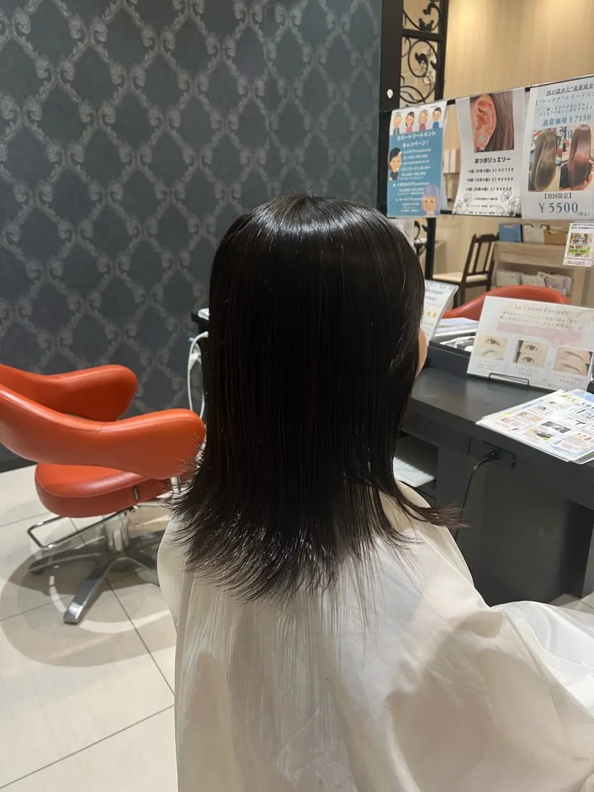 ミディアム 向山 大地のヘアスタイル