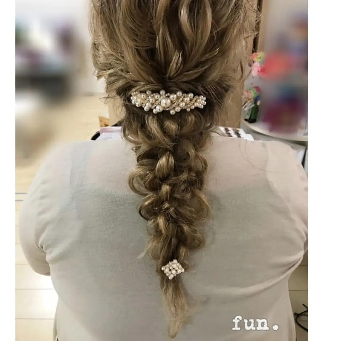 ロング ヘアアレンジ fun./ヘアセット /エクステ/着付のその他イメージ
