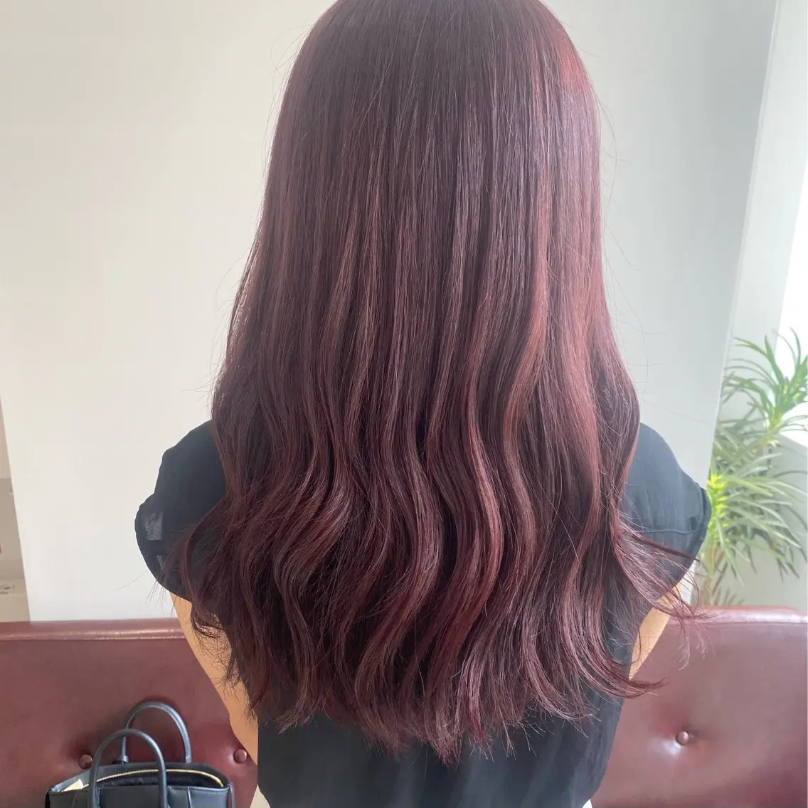 ロング カット ヘアカラー トリートメント 吉原 みえのヘアスタイル