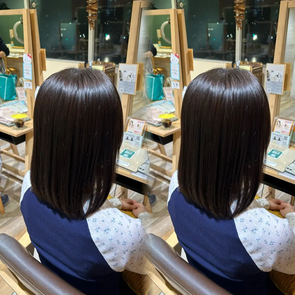 ミディアム カラー ウミ / 🫧カット モデル様募集中🫧のヘアスタイル