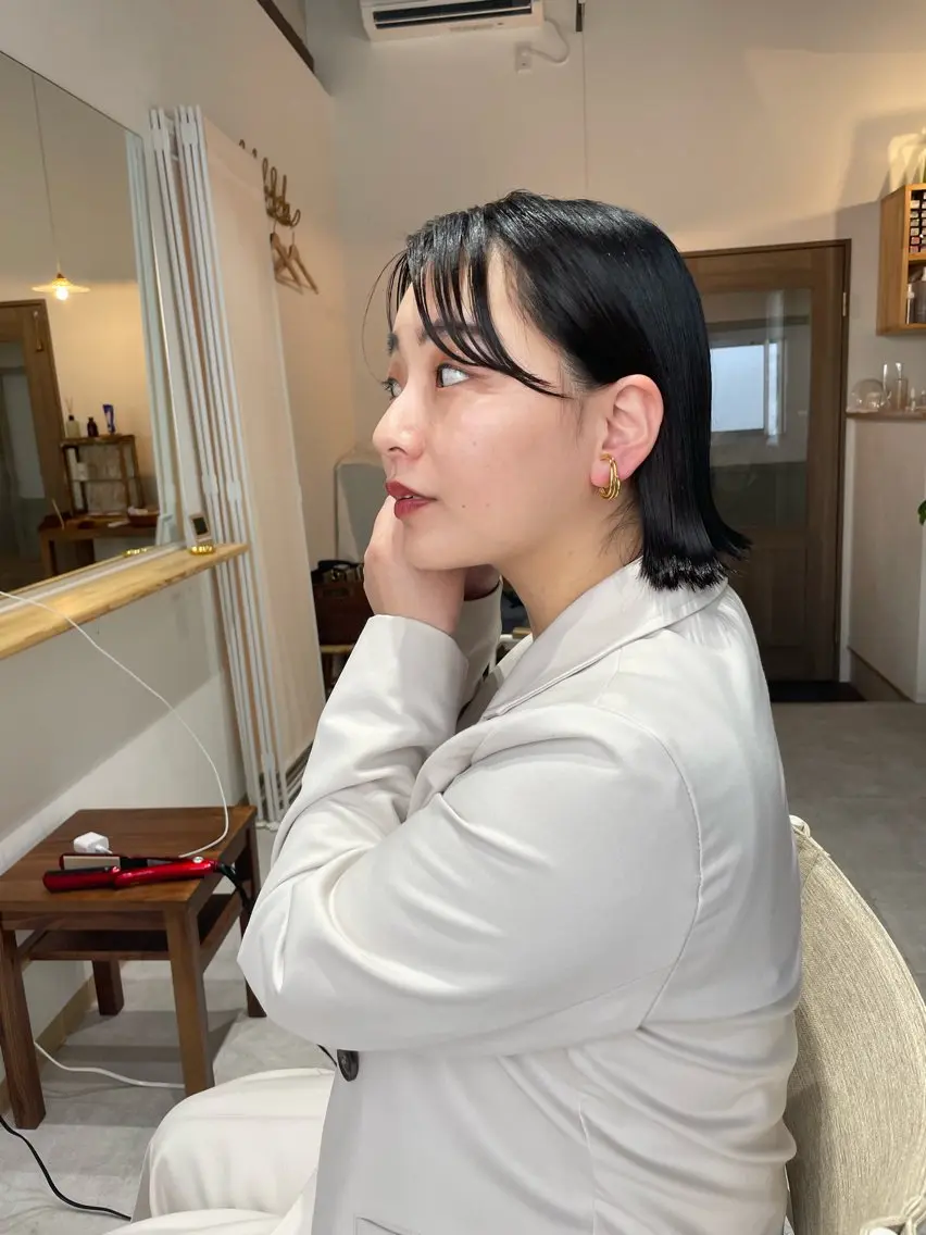 ショート カット h a k u 大倉 卓人のヘアスタイル