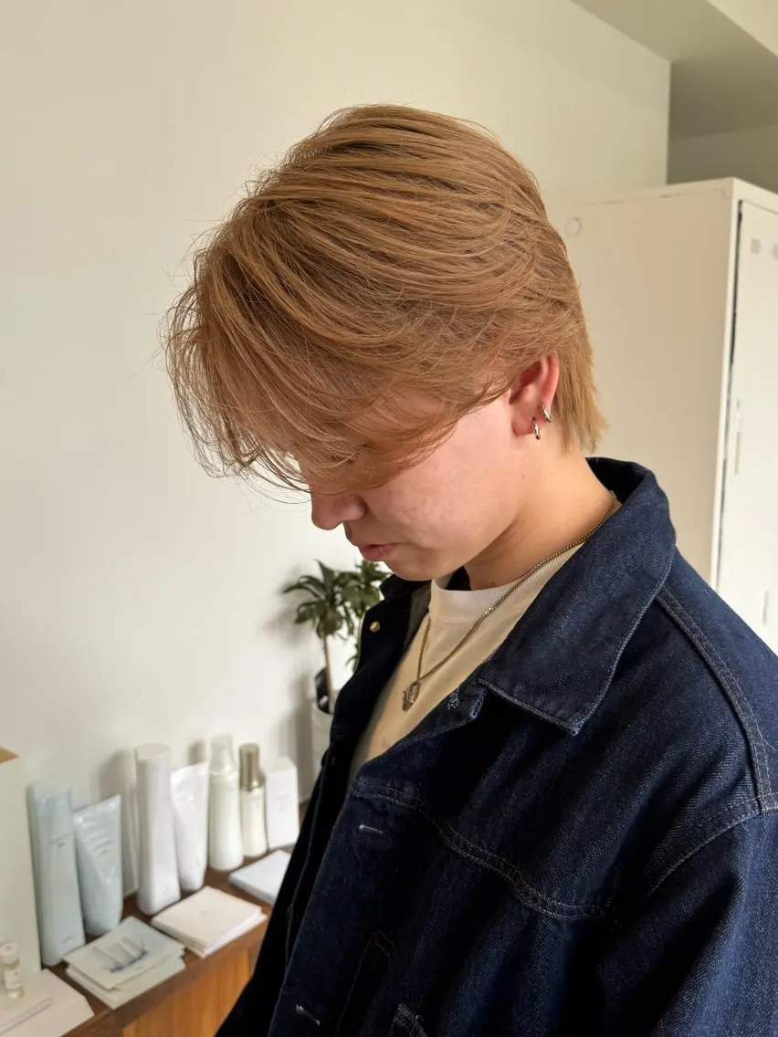 メンズ ヘアカラー 🌶F-CODE RINA🌶のヘアスタイル